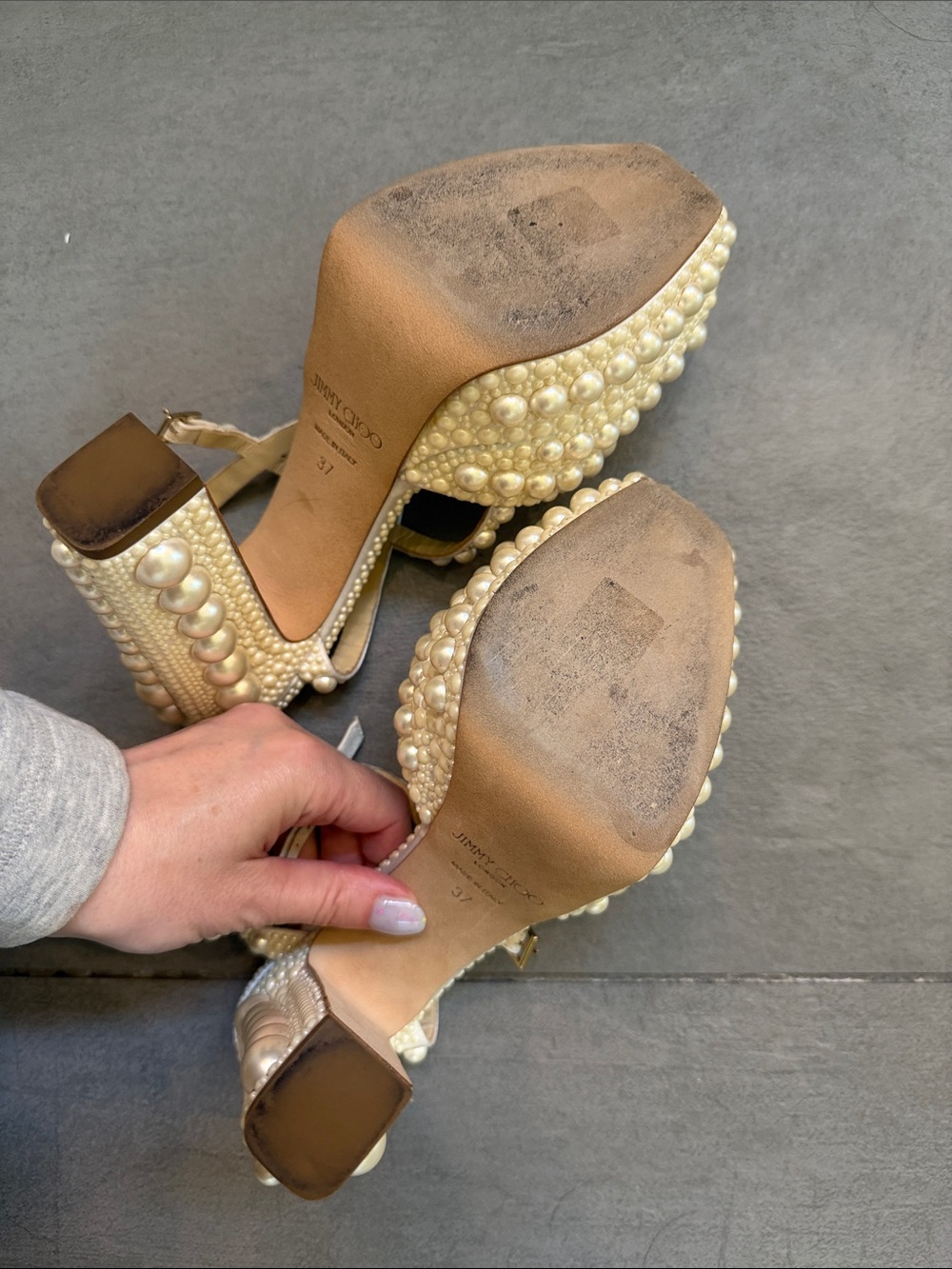 Jimmy Choo Sacaria Platform 120 - Picture 3 of 6